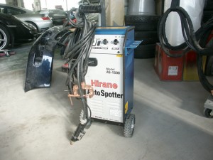 アルミパネル用スタッド溶接機
