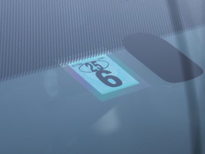 車検ステッカー