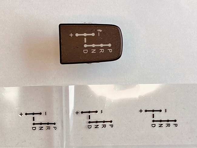 透過照明スイッチのべたつき修理