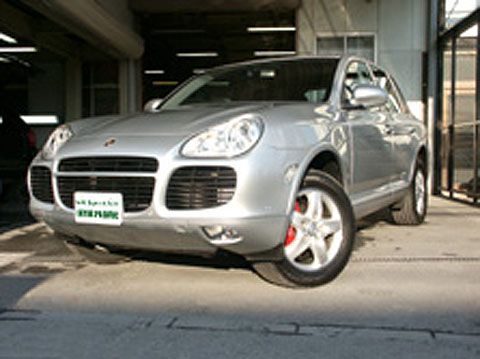 ポルシェ カイエンターボ(PORSCHE) 板金塗装