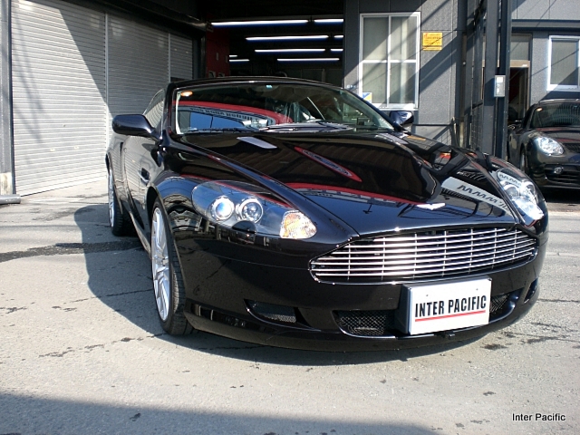 アストンマーティン DB9（ASTONMARTIN） バンパー修理事例