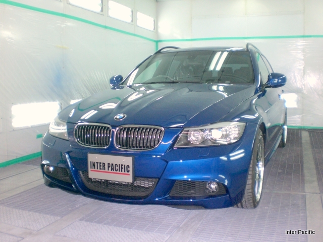 BMW 325iT 車両保険でコーティング再施工