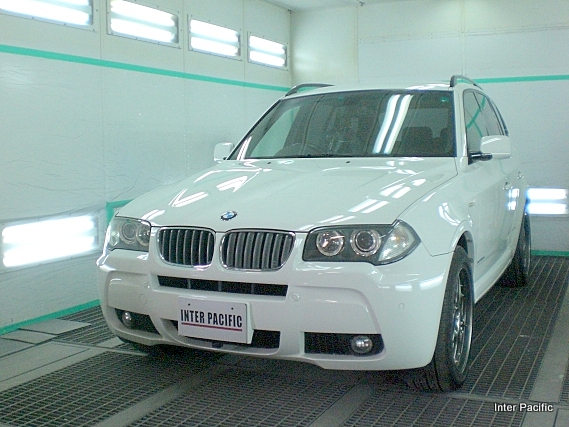 BMW X3　ガラスコーティング施工