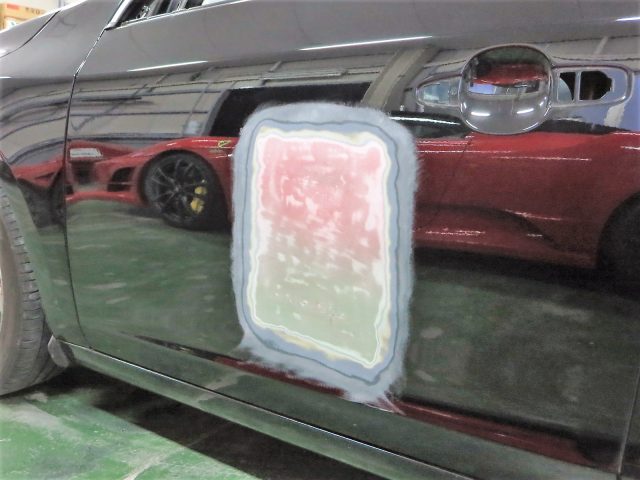 ボルボ V60 板金塗装 修理 事例 板金塗装はインターパシフィック